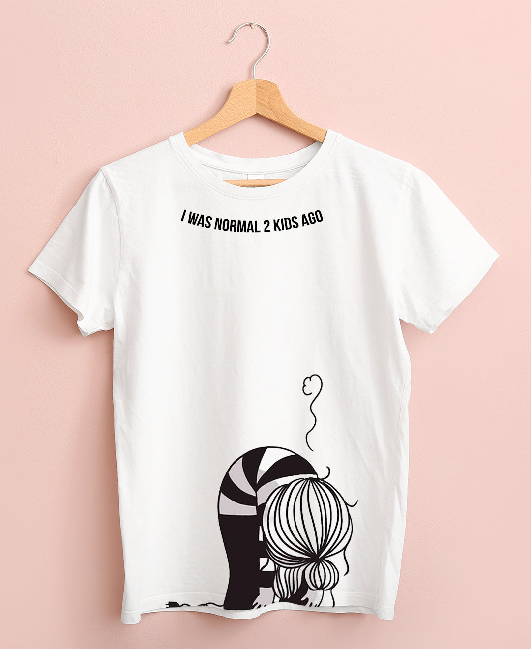 Camiseta "Iwasnormal"