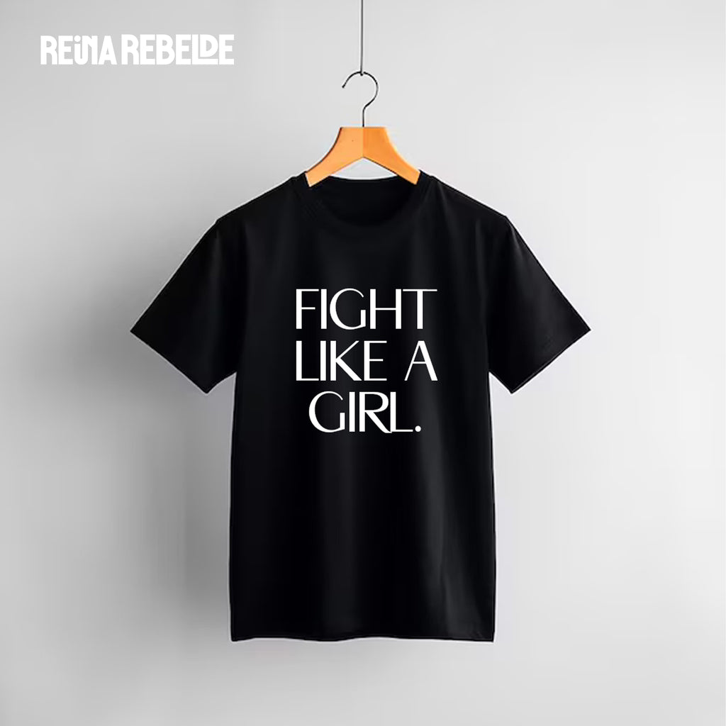 Camiseta "Fight like a girl"