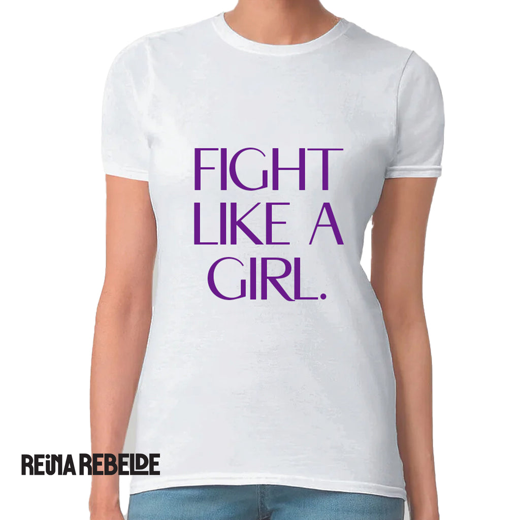 Camiseta "Fight like a girl"